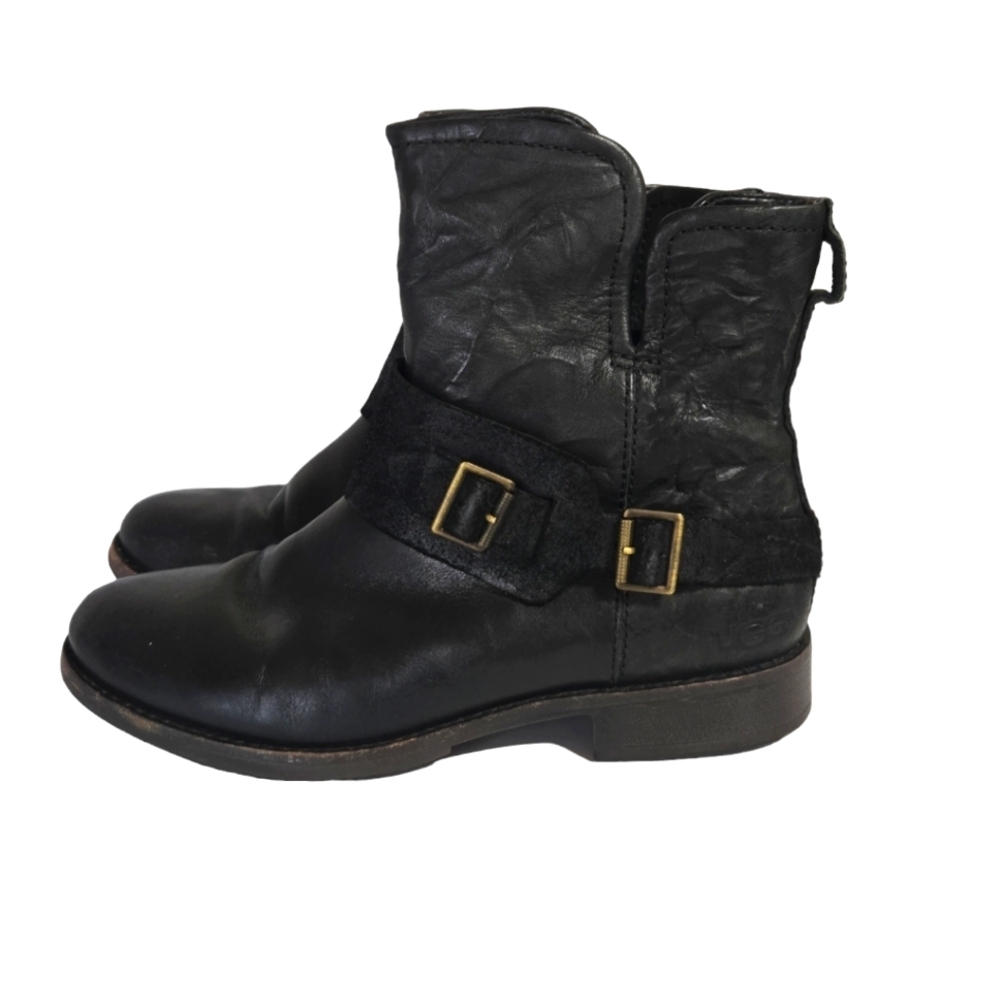 Ugg Cybele Buckly Biker Boots